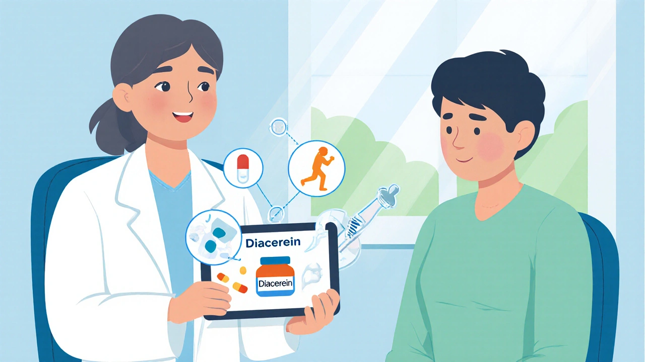 Diacerein vs Alternatives: In‑Depth Comparison for Osteoarthritis