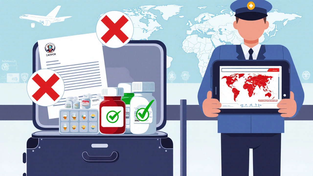 Border and Customs Rules for Bringing Medications Internationally in 2025