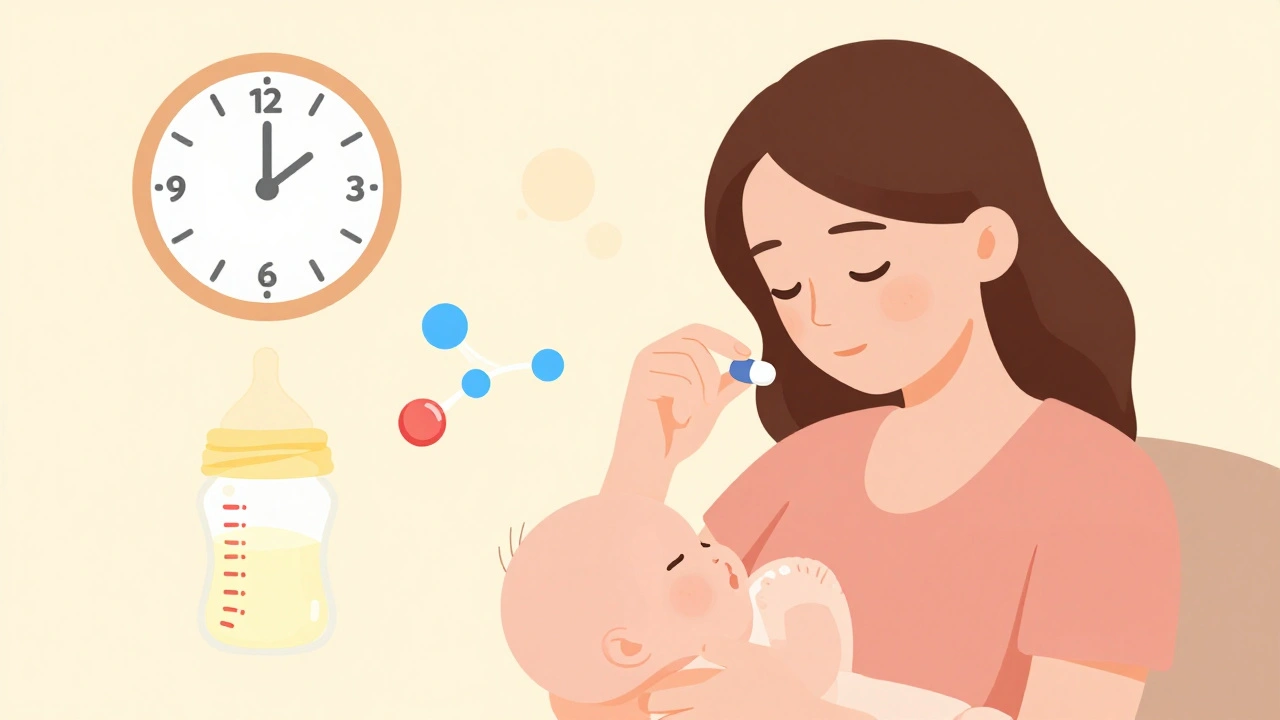 Breastfeeding Medication Timing: How to Reduce Infant Drug Exposure