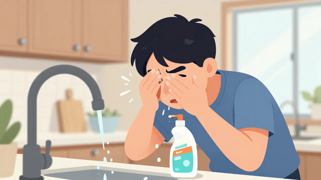 Ocular Trauma: Chemical Splashes and Immediate First Aid