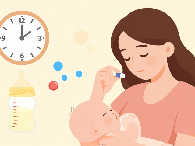 Breastfeeding Medication Timing: How to Reduce Infant Drug Exposure