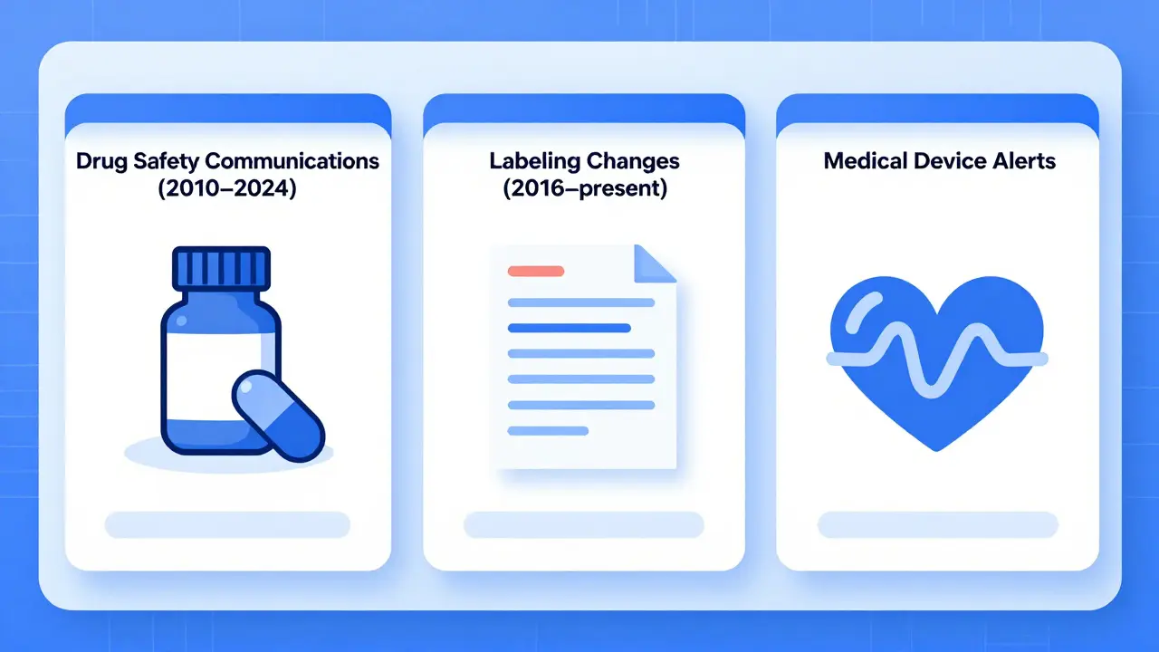 FDA Safety Communications Archive: How to Research Historical Drug and Device Warnings