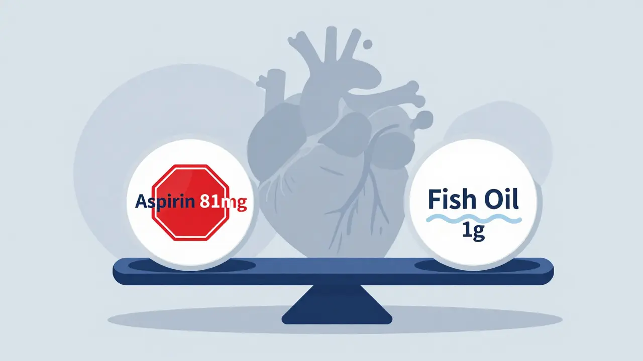 Fish Oil and Aspirin: Do They Increase Bleeding Risk Together?