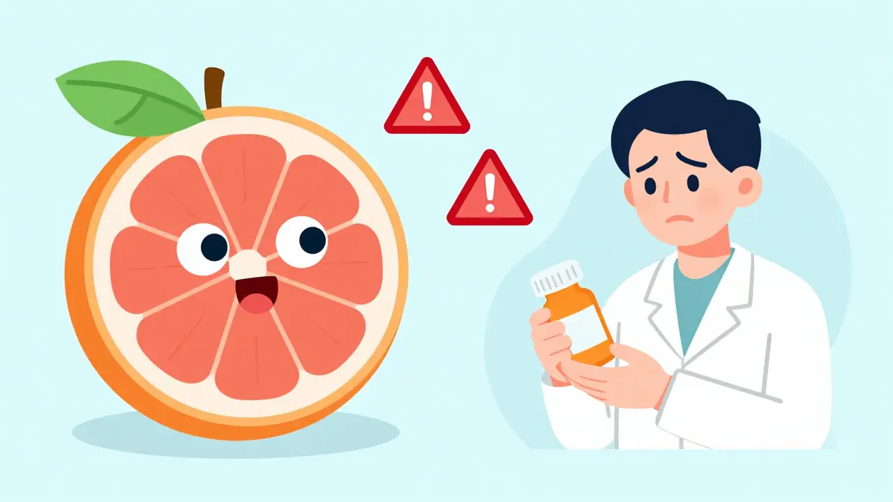 Grapefruit and Immunosuppressants: The Dangerous Drug Interaction Explained