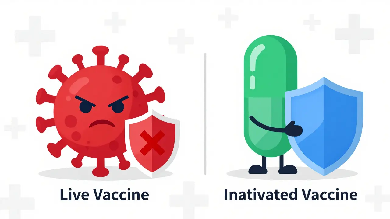 Vaccinations on Immunosuppressants: Live vs Inactivated Safety Guide
